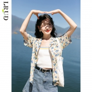 LRUD YJ20T37 女士设计感碎花衬衫