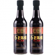 山西特产 清泉 6度老陈醋 500ml*2瓶 19.9元包邮