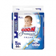 88VIP：GOO.N 大王 天使系列 婴儿纸尿裤 M66片  *2件 264.1元包邮（需用券，合132元/件）