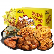 百亿补贴：精武鸭脖 鸭肉荤素 大礼包 500g