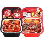 椒吱 鸡肉自热小火锅 310g+鸭血自热火锅 400g 19.9元包邮（需用券）