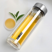 大卡 高硼硅双层玻璃杯 350ml 7.8元包邮（需用券）