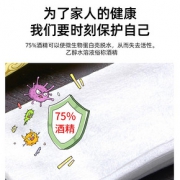 75%酒精湿巾100片独立包装一次性乙醇消毒杀菌便携都洁诗湿毛巾