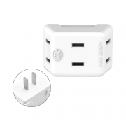PHILIPS 飞利浦 1301P 无线扩展插排 一转三 9.8元包邮（需用券）