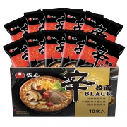 拍立减10元再减10元 农心辛拉面black豚骨拉面10袋 券后￥55.9