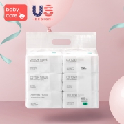 第二件39元 babycare棉柔巾100抽*6包 券后￥39