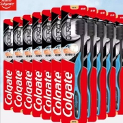 Colgate 高露洁 竹炭细毛护龈牙刷*12支