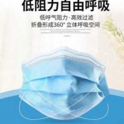 猫热点  一次性三层熔喷层口罩 100个