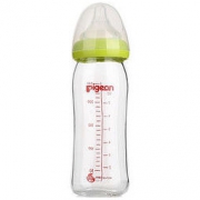 pigeon 贝亲 AA91 宽口径玻璃奶瓶 240ml *2件