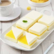 面包新语 海盐芝士味蒸蛋糕1000g  ￥23.9