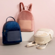 MINISO 名创优品 拼接双肩包