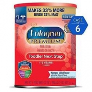 Enfagrow 美赞臣 3段 非转基因 幼儿配方奶粉 Omega 3 DHA 香草味 罐装 24盎司/680克（4 罐装）
