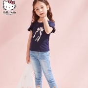 Hello Kitty 凯蒂猫 儿童印花T恤 低至49元包邮（需用券）