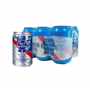 88VIP、移动专享：蓝带 北美淡爽 330ml*6罐 32元，可优惠至10.45元