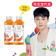 农夫山泉 茶兀 玫瑰荔枝茶饮料500ml*6瓶