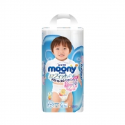 8日0点、88VIP、再降价：Moony 婴儿拉拉裤 XL38片*3包 194.75元包邮（前2小时）