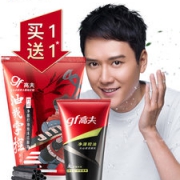 高夫 男士竹炭控油洗面奶 100g+50g