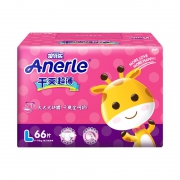 安儿乐（Anerle）干爽超薄婴儿纸尿裤 L66片*3件