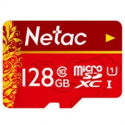 Netac 朗科 128GB Class10 TF内存卡 中国红
