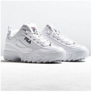 FILA 斐乐 DISRUPTOR 2 中性休闲运动鞋 FSIHTB1O 白/粉 37