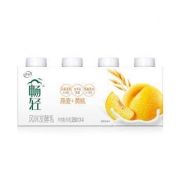 plus会员、限地区：伊利 畅轻 燕麦+黄桃口味 250g*4瓶*15件