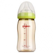 pigeon 贝亲 AA93 自然实感宽口径PPSU奶瓶 配L奶嘴 240ml *2件