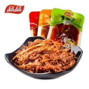 品品 牛板筋丝  麻辣味小包散装500g*2件