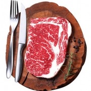 ??御牛满地澳洲进口原肉整切牛排新鲜黑椒10片菲力西冷牛肉扒20