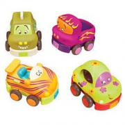 B.Toys 宝宝回力车 4个装 *3件