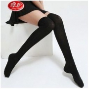 Langsha 浪莎 49933990786 女士过膝袜 *3件