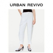 URBAN REVIVO WG31R6EN2004 女士萝卜裤