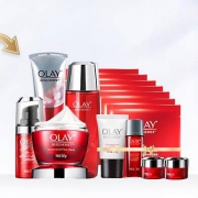 10点：OLAY 玉兰油 大红瓶15件套护肤品套装化妆品（面霜+眼霜+洗面奶+爽肤水礼盒内赠面膜+洁面乳+大红水）
