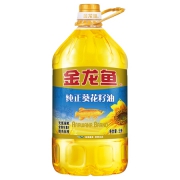 金龙鱼 食用油  压榨 充氮保鲜 纯正葵花籽油 5L*3件