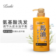 日本进口，loshi 马油无硅油洗发水 600ml