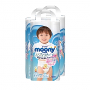 Moony 婴儿拉拉裤 XL 38片 3包 161.5元包邮（需用券）