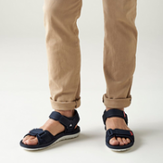 2倍差、白菜价：Clarks 其乐 男士魔术贴休闲凉鞋