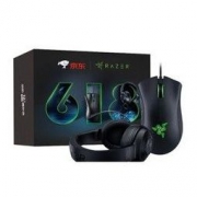 RAZER 雷蛇 蝰蛇标准版 鼠标 6400DPI 北海巨妖标准版X 头戴式游戏耳机 套装