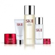 SK-II 美之匙 经典体验套装（护肤精华露75ml+洁面20g+清莹露30ml+面霜15ml+眼霜2.5g）