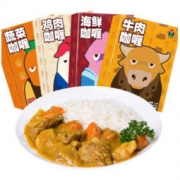 泰祥 方便菜咖喱组合 4口味各1盒