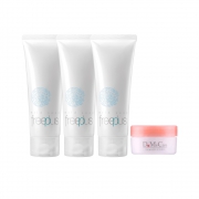 616预告、88VIP： freeplus 芙丽芳丝 净润洗面霜 100g*3支+欣兰面霜 15g