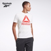 Reebok 锐步 EMV38 经典印花T恤 *2件