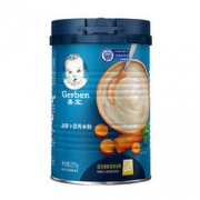 Gerber 嘉宝 胡萝卜营养米粉一段 225g *2件