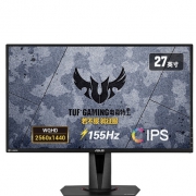 ASUS 华硕 TUF Gaming系列 VG27AQE 27英寸显示器（155Hz、2K） 1999元包邮（12期免息）