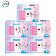 百亿补贴:OBB 纯绵柔 卫生巾 日用5包