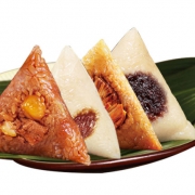 民歌 新鲜豆沙粽120g*4只 6.9元包邮