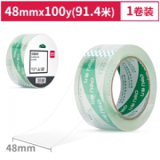 deli 得力 30429 高透明低噪音胶带 48mm*100y(91.4m/卷) 单卷装 *6件
