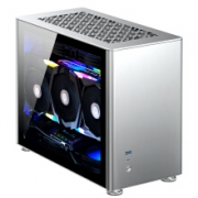 JONSBO 乔思伯 A4 Ver1.1版本 台式机机箱 (银色、Mini-ITX)