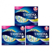 TAMPAX 丹碧丝 珍珠导管式卫生棉条 50支混合装*4 共200支