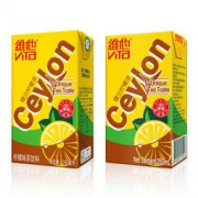 维他奶 维他锡兰柠檬茶饮料250ml*24盒 锡兰原叶红茶 原装进口 宅家必囤 家庭整箱装 *2件