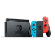 Nintendo 任天堂 Switch 国行续航加强版 红蓝主机 HORI包膜蓝牙无线手柄 闪迪200G TF存储卡